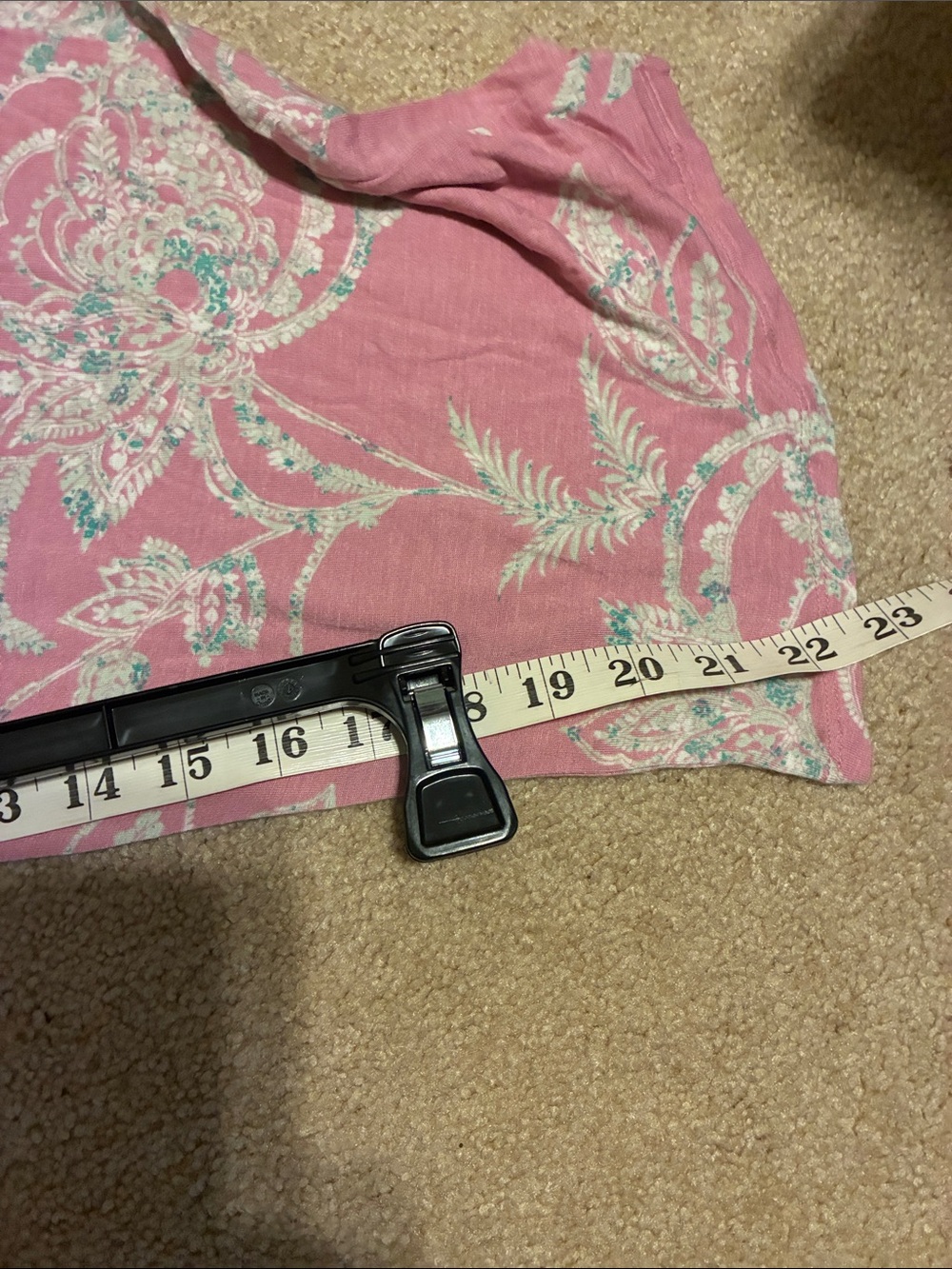 Ellen Tracy Pink & White Floral Pajama Set - Picture 6 of 6